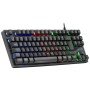 Mars Gaming MK02 Black Gaming Keyboard H-Mech FRGB TKL Antighosting Idioma espanhol