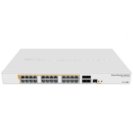 Switch Mikrotik CRS328-24P-4S+RM/ 28 portas/ RJ45 10/100/1000/ SFP/ PoE