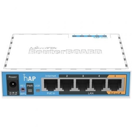 Switch Mikrotik RB951Ui-2nD 5 portas/ RJ45 10/100/ PoE