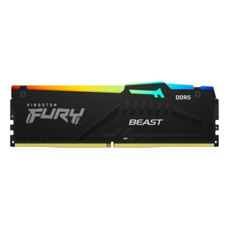 Kingston Technology FURY Beast RGB Módulo de memória 16 GB 1 x 16 GB DDR5 6000 MHz