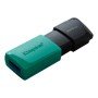Unidade flash USB Kingston Technology DataTraveler Exodia M 256 GB USB Tipo A 3.2 Gen 1 (3.1 Gen 1) Preto, Turquesa