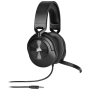 Fones de ouvido Corsair HS55 ESTÉREO com fio para jogos portáteis de carbono