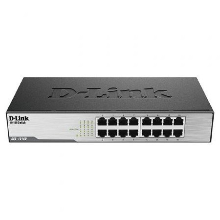 Switch D-Link DES-1016D 16 portas/ RJ-45 10/100