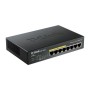 Switch D-Link DGS-1008P 8 portas/ RJ-45 Gigabit 10/100/1000/ PoE