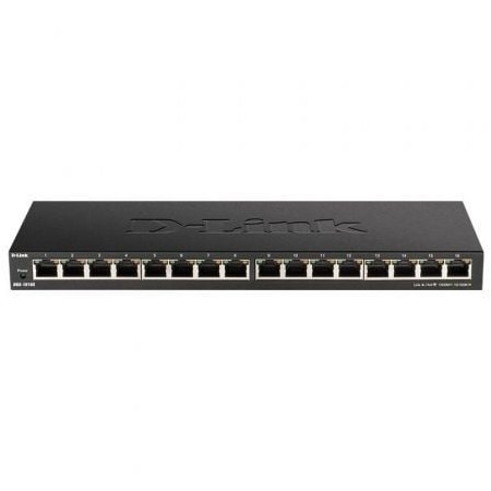 Switch D-Link DGS-1016S 16 portas/ RJ-45 10/100/1000