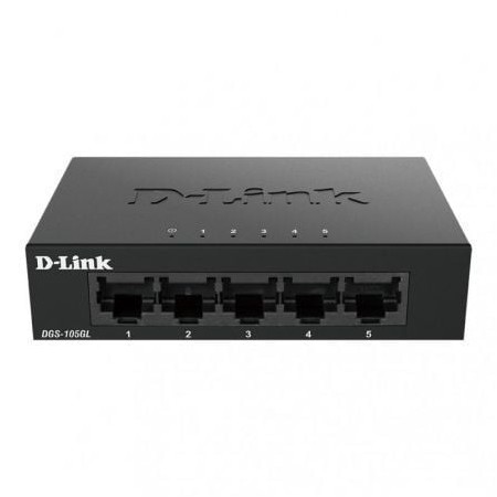 Switch D-Link DGS-105GL 5 portas/ RJ-45 10/100/1000