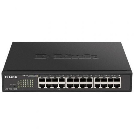 D-Link DGS-1100-24PV2 24 portas/ RJ-45 Gigabit 10/100/1000 PoE Managed Switch