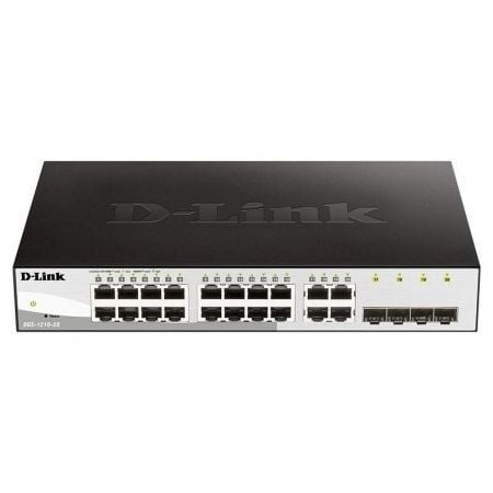 Switch D-Link DGS-1210-20/ 20 portas/ RJ45 10/100/1000/ SFP