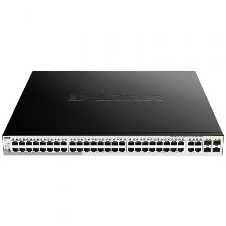 D-Link DGS-1210-52MP Switch gerenciável 52 portas/ RJ-45 10/100/1000 PoE/ SFP