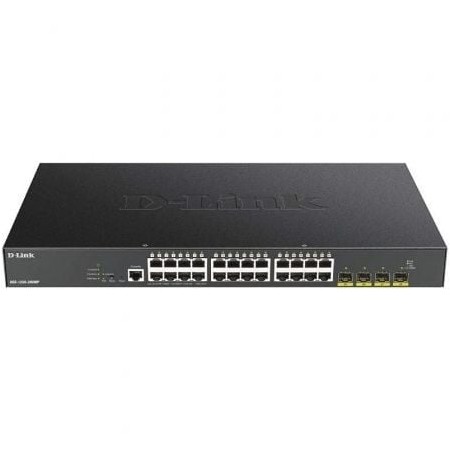 D-Link Smart DGS-1250-28XMP 28 portas/ RJ-45 10/100/1000 PoE/ SFP switch gerenciável