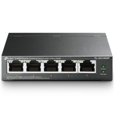 TP-Link TL-SG1005P 5 portas/ RJ-45 10/100/1000 PoE Switch