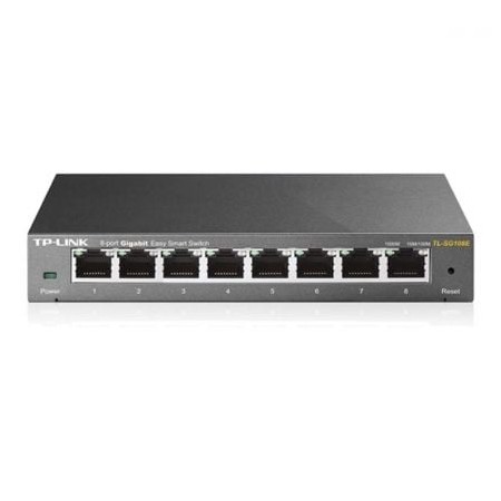 TP-Link Easy Smart Switch TL-SG108E 8 portas/RJ-45 10/100/1000