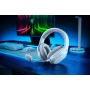 Fones de ouvido Razer Barracuda X sem fio e com fio Faixa de cabeça para jogos USB tipo C Bluetooth branco