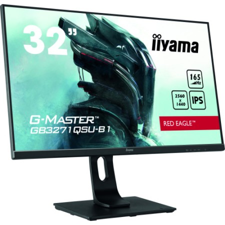 iiyama G-MASTER GB3271QSU-B1 Monitor de PC 80 cm (31,5") 2560 x 1440 pixels Wide Quad HD LED Preto