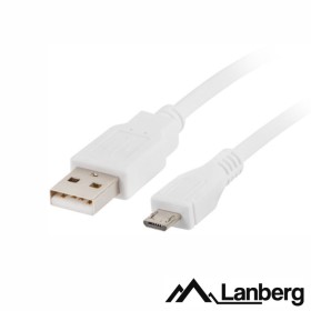 Cabo Usb-A 2.0 Macho / Micro Usb Macho 1M Lanberg