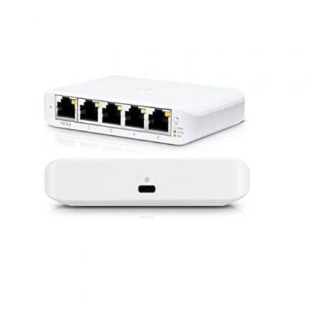 Switch gerenciável Ubiquiti USW-Flex Mini 5 portas/RJ45 10/100/1000 POE