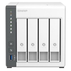 QNAP TS-433-4G/ 4 compartimentos 3,5"- 2,5"/ 4 GB/ NAS em formato de torre