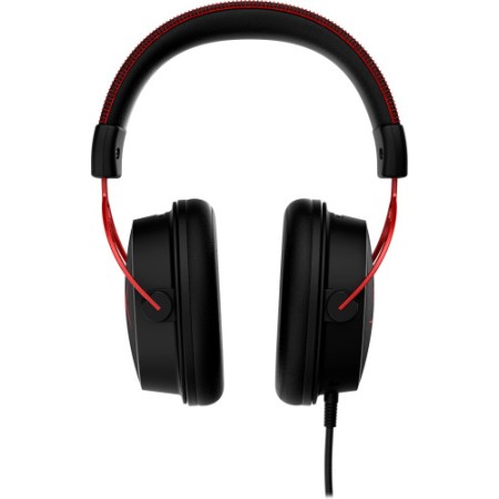 Fones de ouvido HP HyperX Cloud Alpha com fio Faixa de cabeça para jogos preto, vermelho