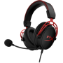 Fones de ouvido HP HyperX Cloud Alpha com fio Faixa de cabeça para jogos preto, vermelho