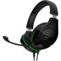 Fones de ouvido HP HyperX CloudX Stinger Core com fio Faixa de cabeça para jogos preto, verde