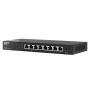 QNAP QSW-1108-8T switch Ethernet 2.5G não gerenciado (100/1000/2500) Preto