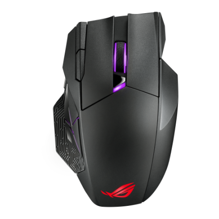 Rato ASUS ROG Spatha X mão direita RF Wireless+USB Type-A Optical 19000 DPI