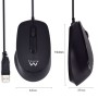 Mouse Ewent EW3159 Ambidestro USB tipo A Ótico 1000 DPI