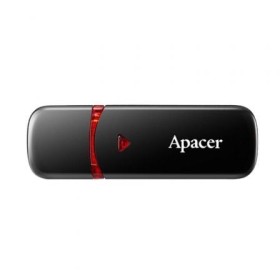 Pendrive 32GB Apacer AH333 Misterioso Preto USB 2.0 Pendrive 32GB Apacer AH333 Misterioso Preto USB 2.0