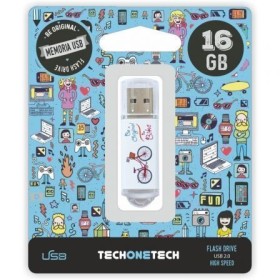 Pendrive USB 2.0 Tech One Tech Be Bike de 16 GB Pendrive USB 2.0 Tech One Tech Be Bike de 16 GB