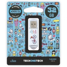 Pendrive Tech One Tech Be Bike USB 2.0 de 32 GB Pendrive Tech One Tech Be Bike USB 2.0 de 32 GB