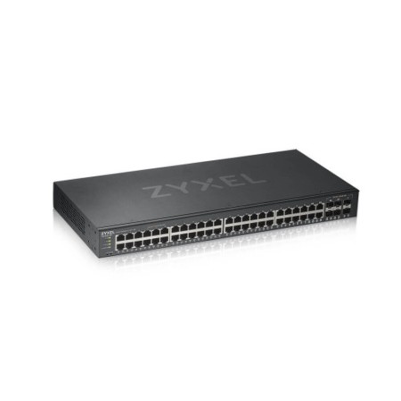 Zyxel GS1920-48V2 Gerenciado Gigabit Ethernet (10/100/1000) Preto