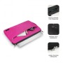 Subblim estojo para laptop urbano 15,6" rosa