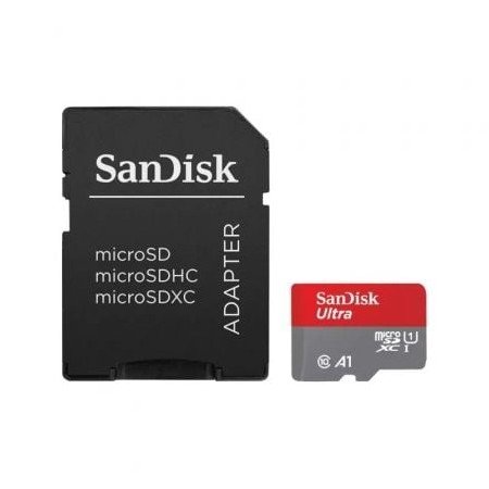 Cartão de memória SanDisk Ultra 64GB microSD XC com adaptador/Classe 10/140MBs