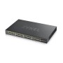 Zyxel GS1920-48HPV2 Gerenciado Gigabit Ethernet (10/100/1000) Power over Ethernet (PoE) Preto