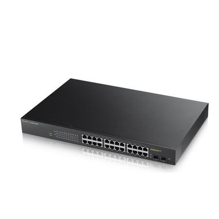 Zyxel GS1900-24HP Gerenciado Gigabit Ethernet (10/100/1000) 1U Preto