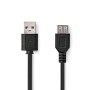 Cabo Usb-A 2.0 Macho / Usb-A Fêmea 0.2M