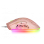 Mars Gaming MMEXP, ultraleve RGB Gaming Mouse Rosa