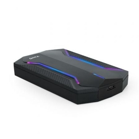 Caixa Externa para disco rígido de 2,5" TooQ TQE-2599RGB/ USB 3.1/ sem parafusos