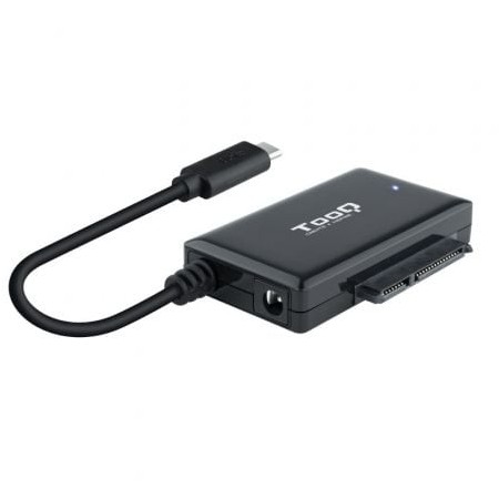 Adaptador para discos rígidos 2,5"/3,5" TooQ TQHDA-02C/ USB tipo C macho - SATA