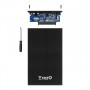 TooQ HDD CASE 2.5" SATA PARA USB 2.0/USB 3.0 PRETO