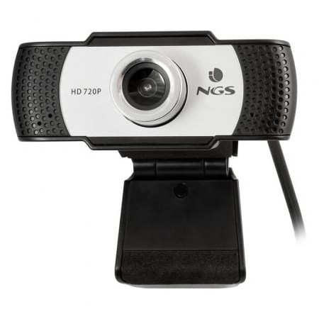 Webcam NGS Xpress Cam 720/ 1280 x 720 HD/ Preto e branco