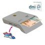 ID e leitor de cartão Woxter PE26-147/ Branco/ USB 2.0