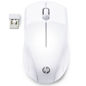 Rato sem fio HP 220/ até 1600 DPI/ branco como a neve