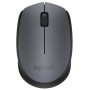 Rato sem fio Logitech M170/ até 1000 DPI/ cinza