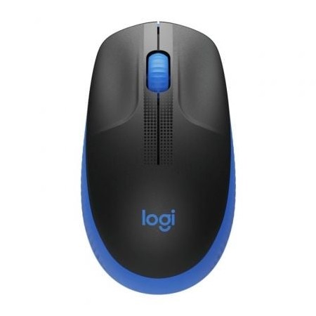 Logitech Wireless Rato M190/ Até 1000 DPI/ Azul