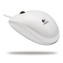 Rato Logitech B100/ Até 800 DPI/ Branco