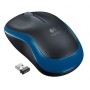 Logitech Wireless Rato M185/ Até 1000 DPI/ Azul