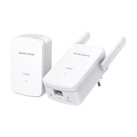 Adaptador de rede Mercusys MP510 KIT PowerLine 1000 Mbit/s Ethernet Wifi Branco