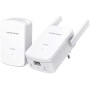 Adaptador de rede Mercusys MP510 KIT PowerLine 1000 Mbit/s Ethernet Wifi Branco