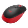 Logitech Wireless Rato M190/ Até 1000 DPI/ Vermelho